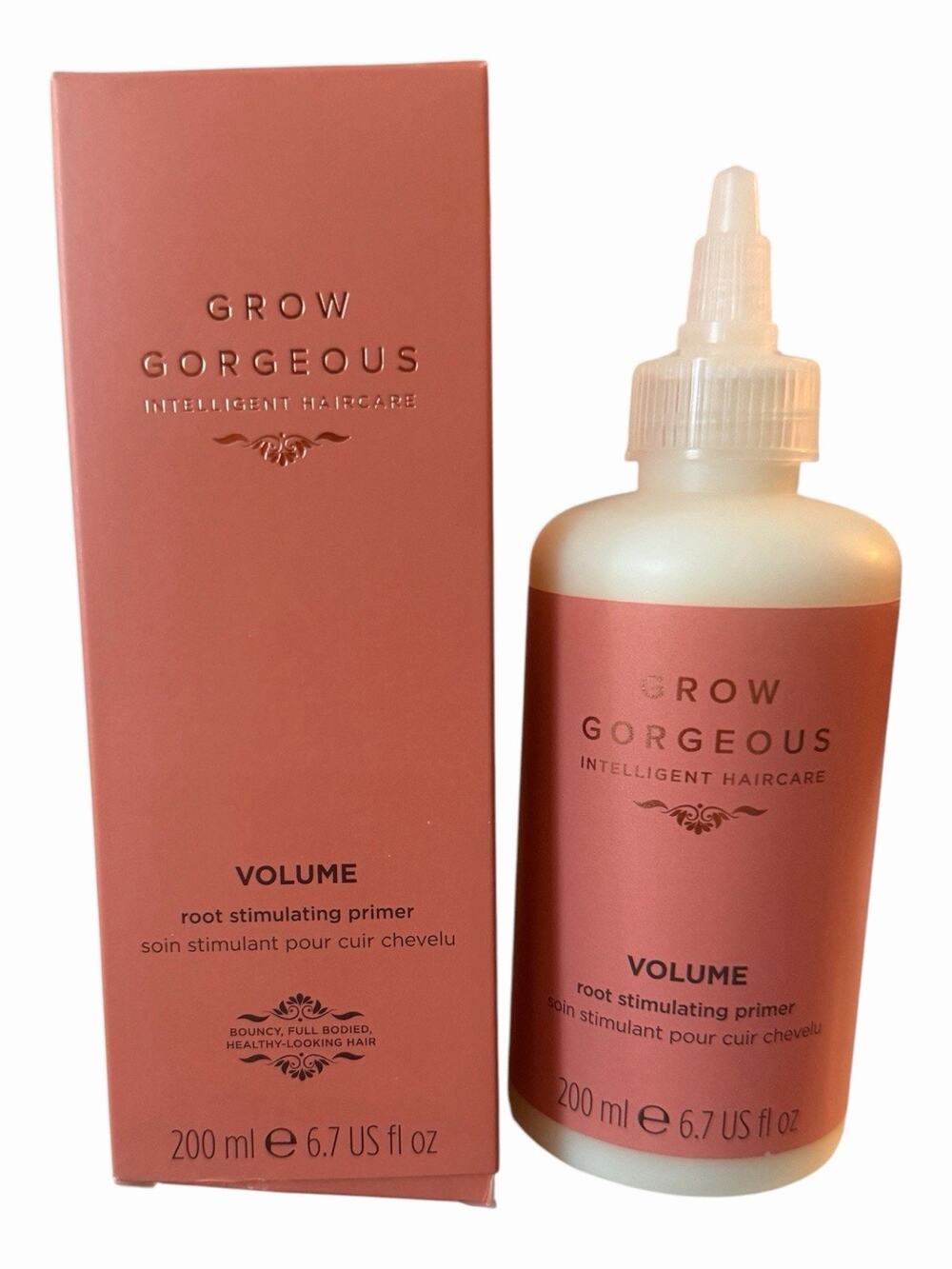 Grow Gorgeous Volume Root Stimulating Primer 200ml 6.7 oz NEW IN BOX